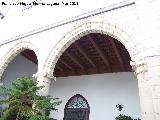 Iglesia de San Andrés. Artesonado del patio