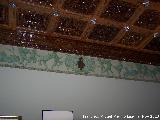Casa de los Morales. Artesonado y cenefa de una habitación