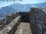 Castillo de Hútar. Azotea superior