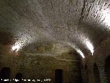 Castillo de Sabiote. Bodegas. Bóveda