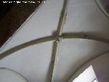 Iglesia de la Magdalena. Bóveda, en sus nérvios cabezas de dragón
