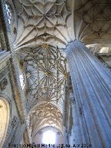 Catedral Nueva. Nave del Evangelio. Bóvedas de crucería