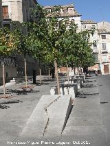 Plaza de Santa María. Bancos
