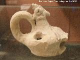 Plaza de la Constitución. Candil con decoración zoomorfa Almohade. Museo Provincial de Jaén
