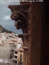 Catedral de Jaén. Fachada. Capitel