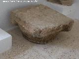 Historia de Santisteban del Puerto. Capitel. Museo Arqueológico de Santisteban
