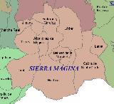 Bélmez de la Moraleda. Comarca