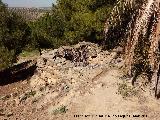 Cortijo el Mirador. Construcción en piedra seca