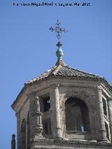 Torreón del Reloj. Coronación de la torre