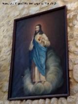 Santuario de Tíscar. Cuadro del Sagrado Corazón