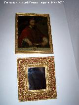 Iglesia de San Andrés. Cuadro y espejo de la Sala Capitular