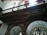 Hospital de Santiago. Capilla. Decoración del coro