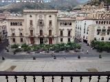 Catedral de Jaén. Fachada. Desde el balcón derecho