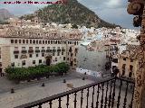 Catedral de Jaén. Fachada. Desde el balcón principal