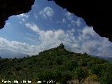 Peñas de Castro. Desde la cueva