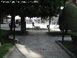 Paseo de la Alameda. Donde estaba el monumento a los caídos