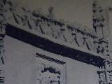 Iglesia de la Magdalena. En 1968 se encontraba en perfecto estado la crestería