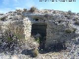 Casas Cueva de Galera. En la Zona I de la Necrópolis Ibérica de Tútugi