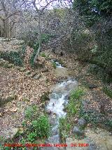 Río Frío. En su nacimiento