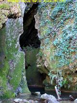 Caldera del Tío Lobo. Entrada a la cavidad
