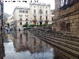 Plaza de Santa María. Escaleras