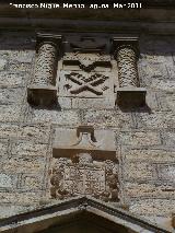 Iglesia de San Andrés. Escudo