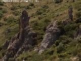 Peñas de Castro. Formaciones rocosas de la ladera Este