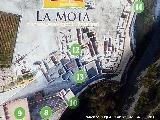 La Mota. Barrio Militar. Foto aérea. Numero 12