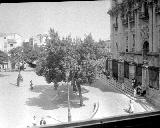 Plaza de Santa María. Foto antigua