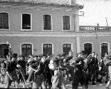 Estación de Jaén. Foto antigua