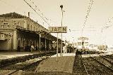 Estación de Jaén. Foto antigua