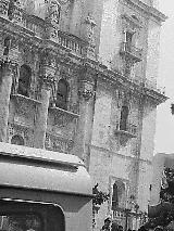 Catedral de Jaén. Fachada. Foto antigua
