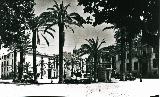 Plaza de la Constitución. Foto antigua. Archivo IEG