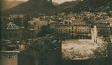 Palacio de la Diputación. Foto antigua. Edificio de la izquierda