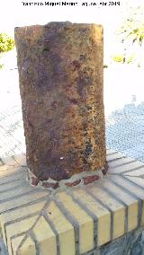 Necrópolis Romana de la Dehesa. Fuste de columna