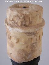 Historia de Santisteban del Puerto. Fuste de mármol romano. Museo Arqueológico de Santisteban