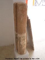 Historia de Santisteban del Puerto. Fuste. Museo Arqueológico de Santisteban