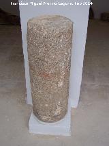 Historia de Santisteban del Puerto. Fuste. Museo Arqueológico de Santisteban