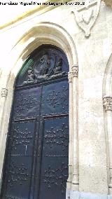 Puerta. Iglesia del Sagrado Corazón - Granada