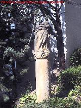 Iglesia de la Asunción. Imagen sobre una columna