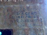 Catedral Vieja. Cuerpo de Campanas. Inscripción