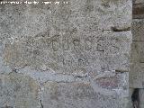 Puente Ariza. Inscripción-Graffiti