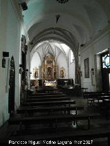 Iglesia de Santiago Apóstol. Interior