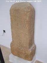 Historia de Santisteban del Puerto. Lápida romana. Museo Arqueológico de Santisteban