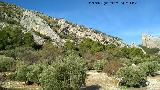 Peñas de Castro. Ladera este