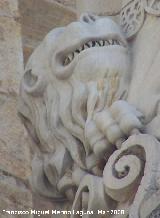 Catedral de Jaén. Fachada. León de San Jerónimo
