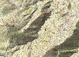 Caldera del Tío Lobo. Mapa