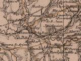 Río Rumblar. Mapa 1862