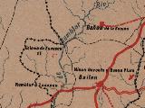 Río Rumblar. Mapa 1885
