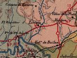 Río Rumblar. Mapa 1901